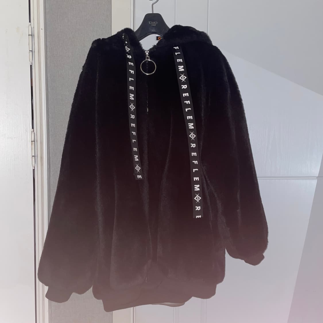 Reflem 레플렘 우사미미 퍼 파카 지뢰계 양지뢰 서브컬쳐 상품이미지2