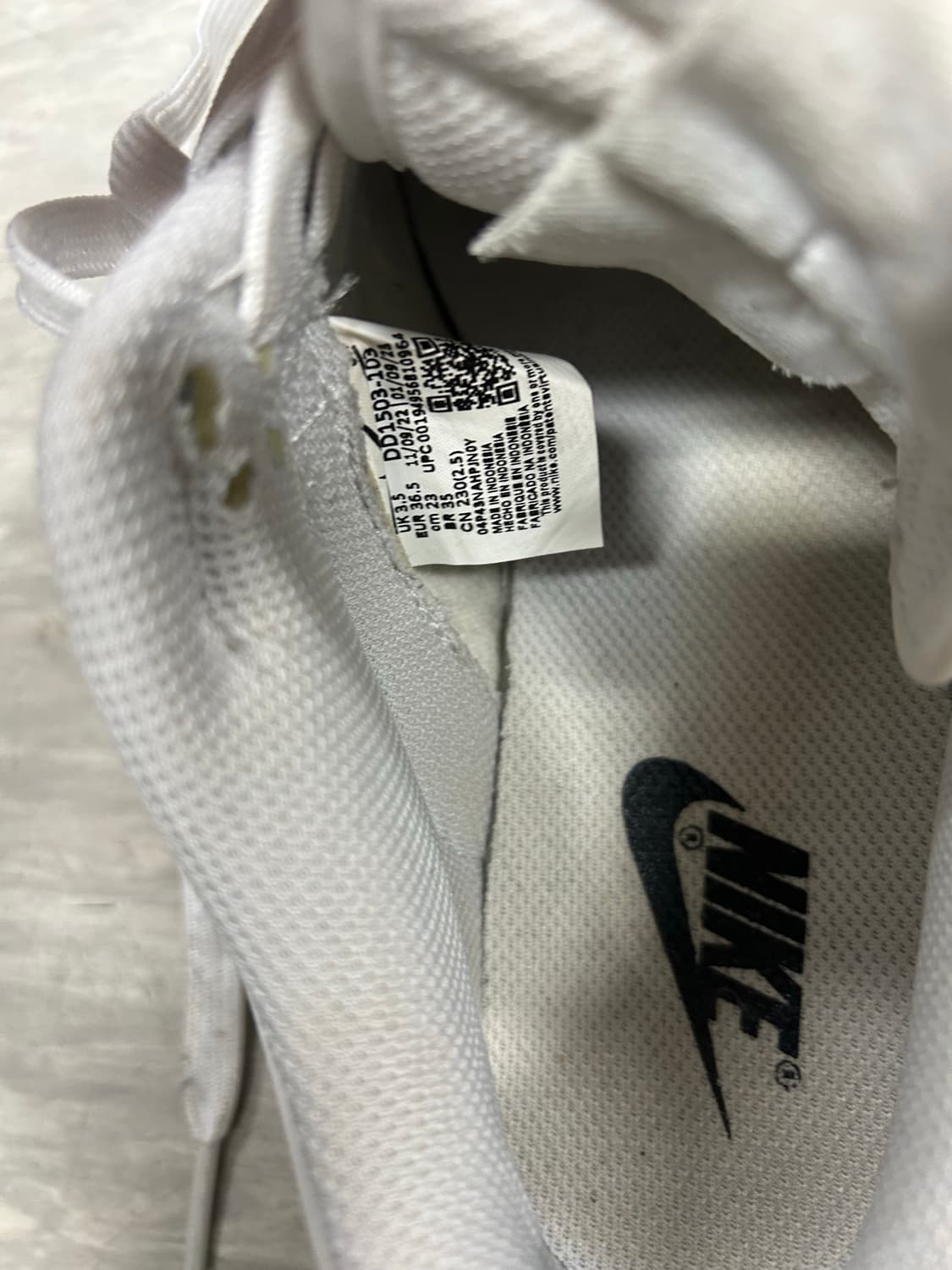 나이키 덩크 로우 운동화 230 상품이미지7