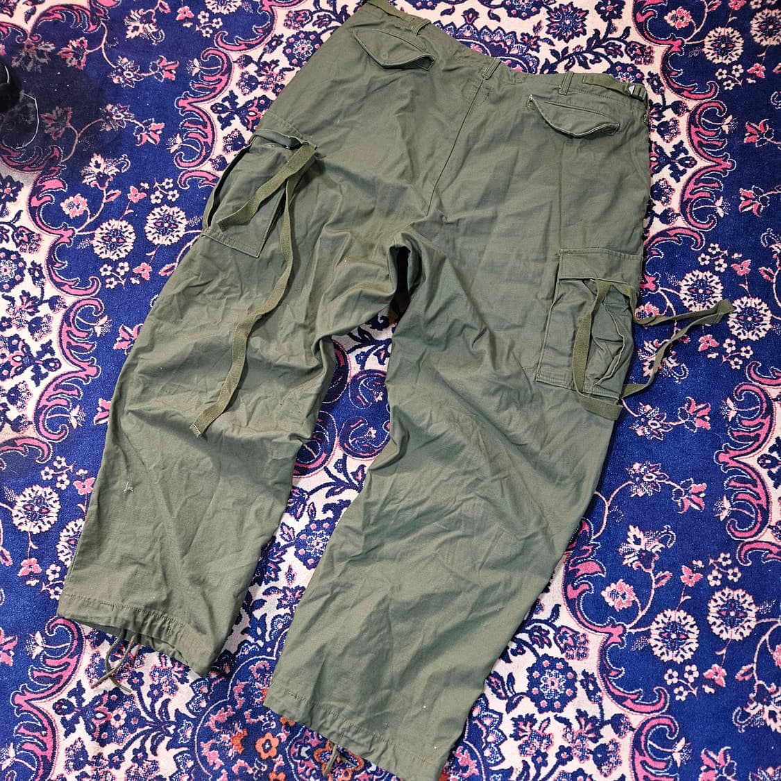 US ARMY OG -107 미군 야전 오리지널 레귤러 카고팬츠 Free 상품이미지2