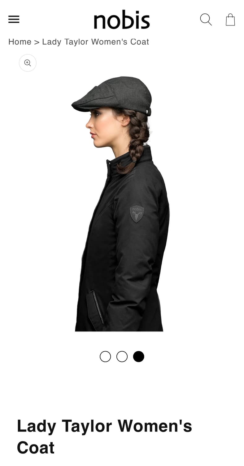 S/ 노비스 테일러 퍼 트림 롱패딩 점퍼 상품이미지3