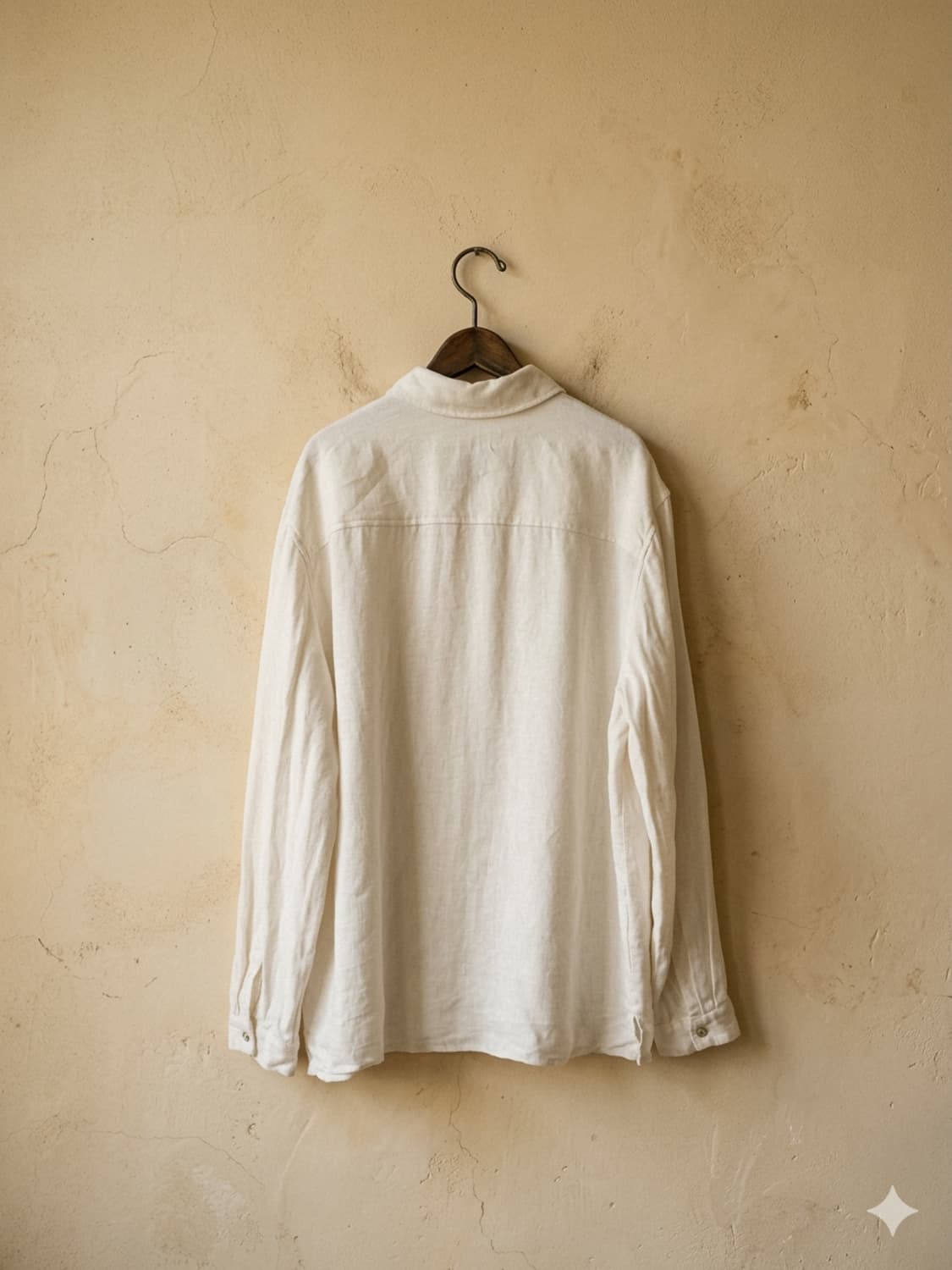 티롤리언 린넨 화이트 셔츠 상품이미지3