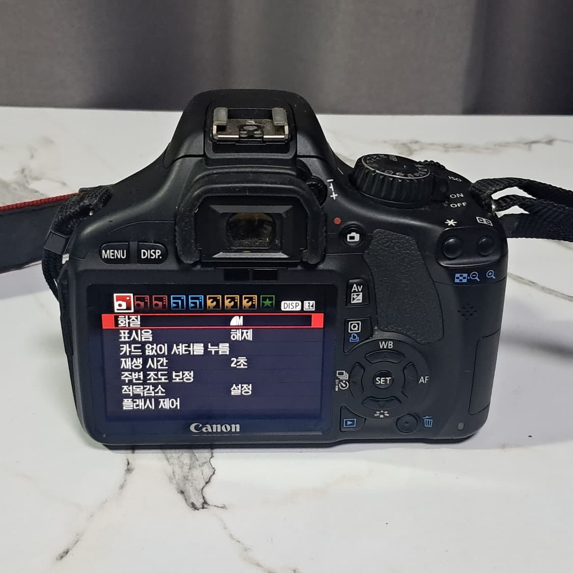 상태좋은 캐논 550D 바디 /18-55mm IS 렌즈 상품이미지6