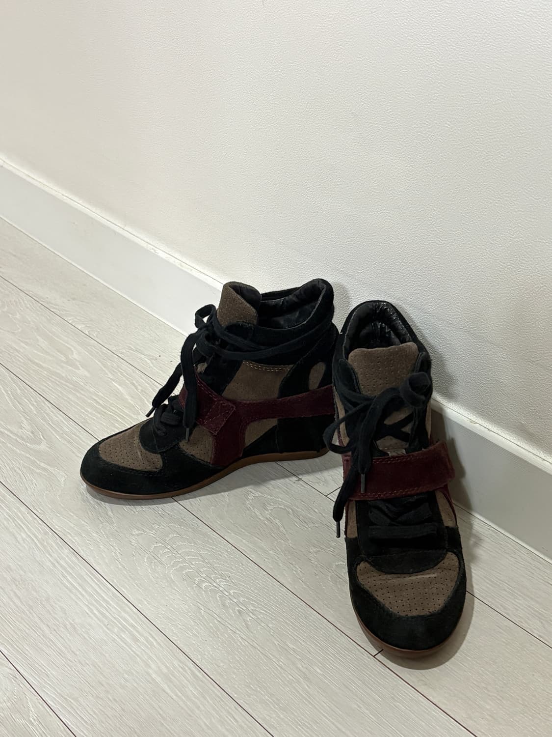 ASH 보위 mix 37 웨지힐 스니커즈 상품이미지1