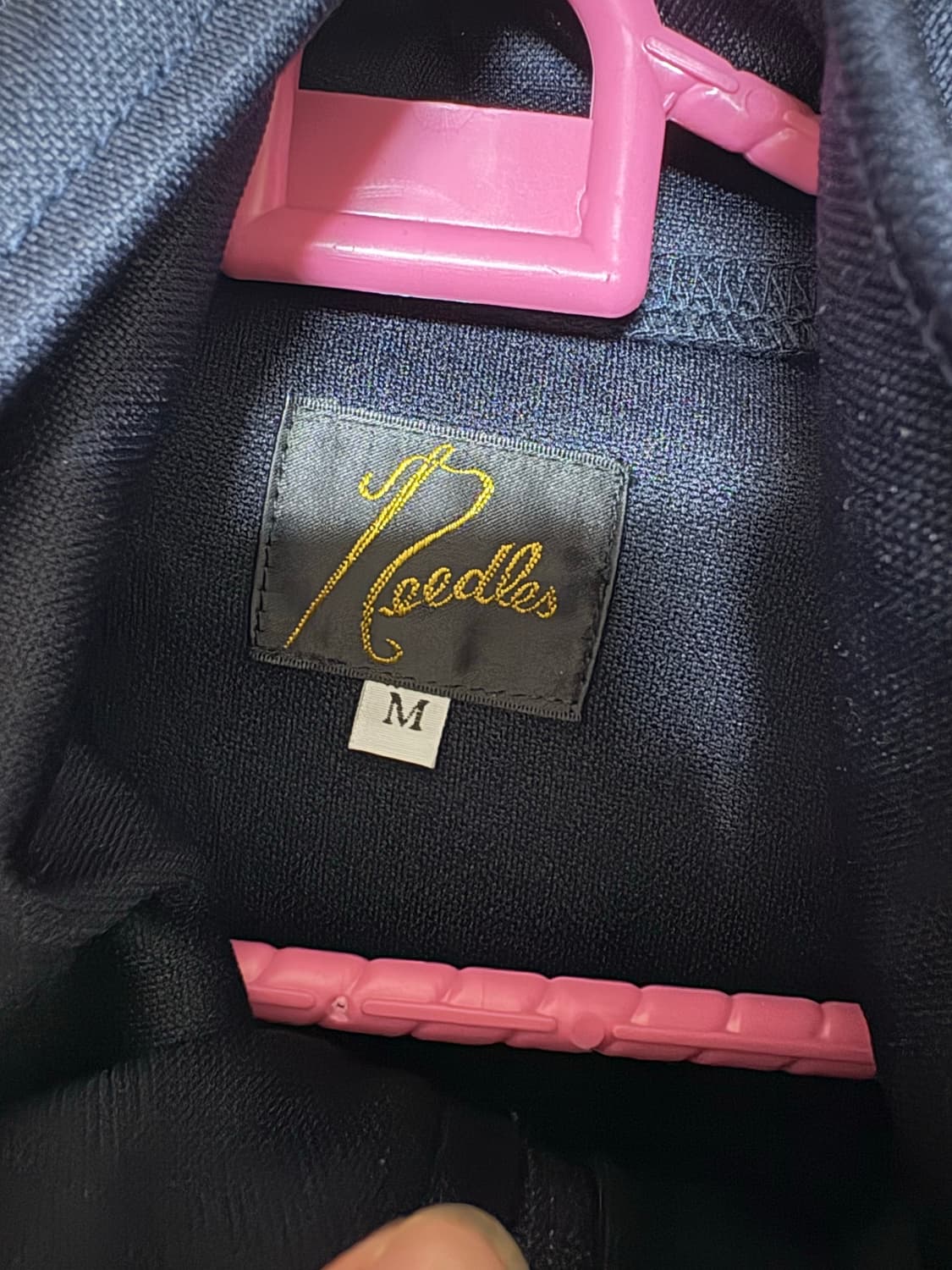 니들스 네이비 핑크 트랙자켓 상품이미지2