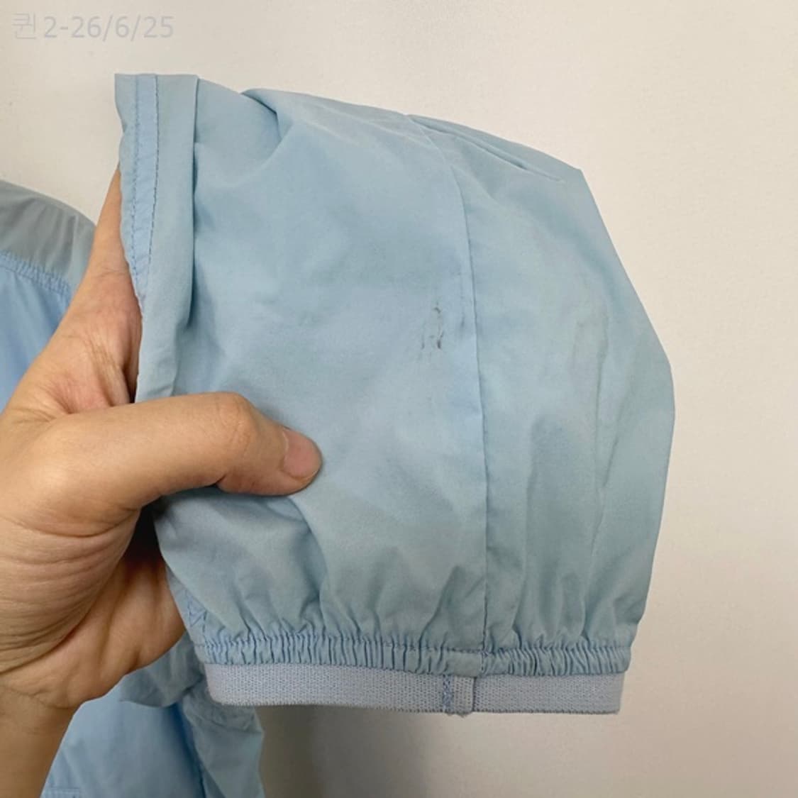 네셔널지오그래픽 남자 얇은 집업자켓 블루 105 XL 상품이미지6