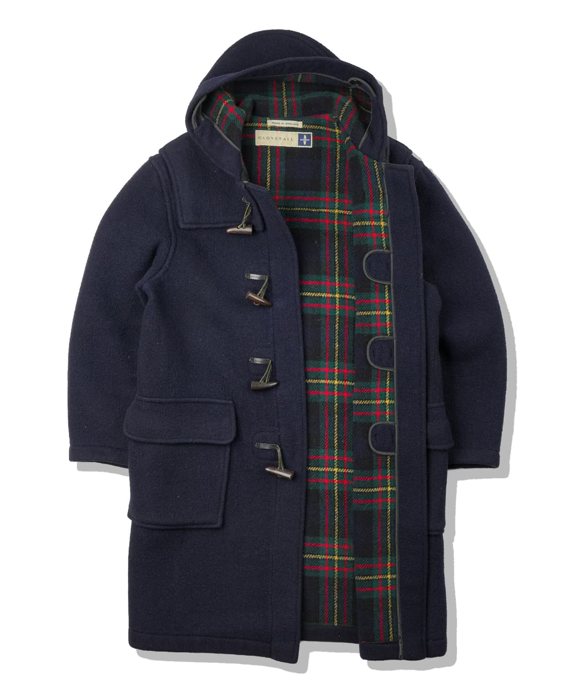 (100) 글로버올 네이비 멜튼 울 더플 코트 상품이미지6