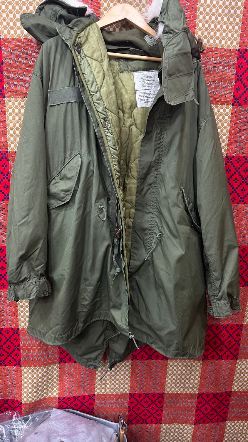 데드스탁 m65 피쉬테일 파카 (밴더빌트) 74c 오리지널 m  상품이미지1