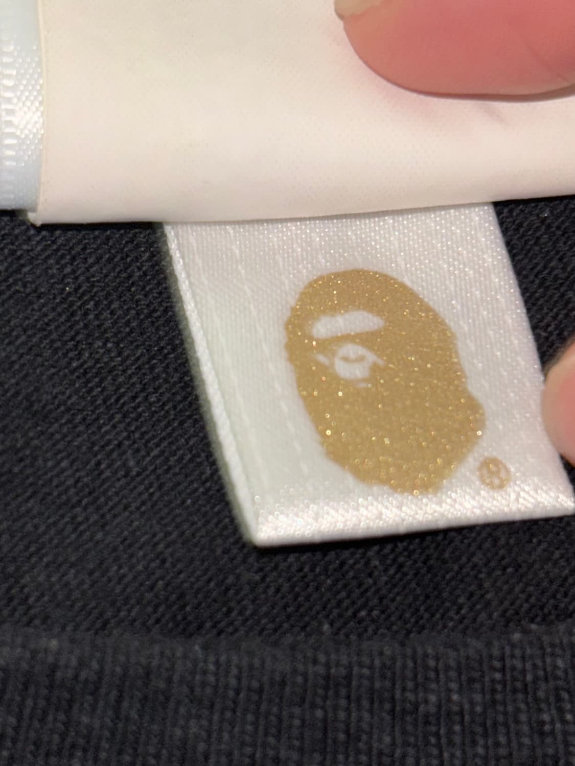 베이프 Bape 카모 바이 베이싱 에이프 티셔츠 블랙 그린 상품이미지4