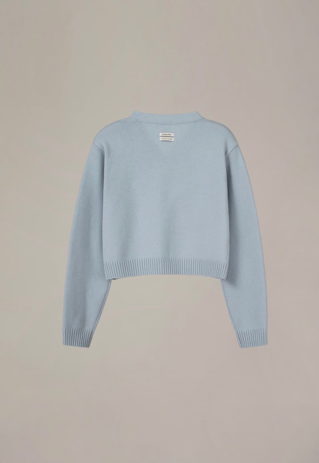 오버듀플레어 울 브이넥 가디건 상품이미지5