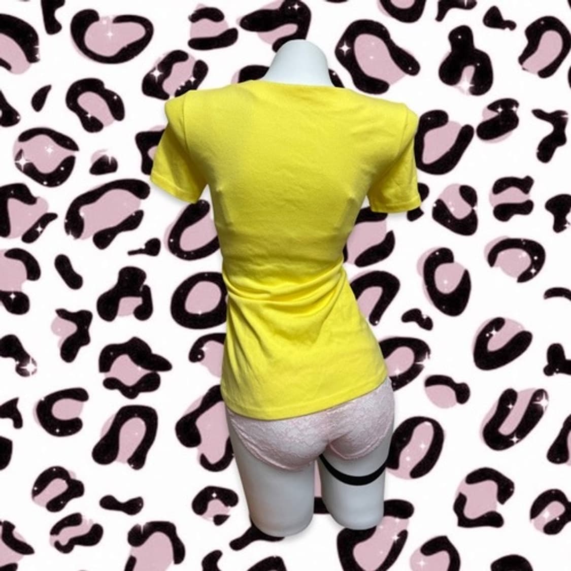 Rose fanfan corset v neck yellow gliter  상품이미지4