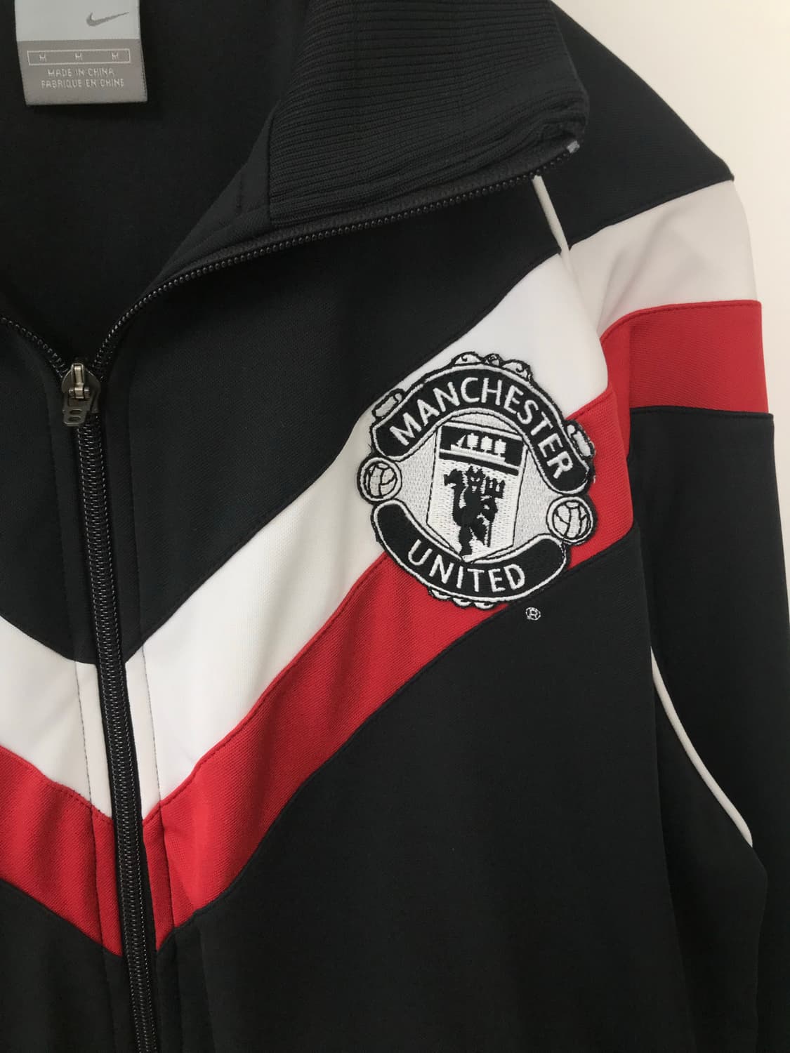 나이키 맨유 검빨 블랙 트랙탑 져지 상품이미지4