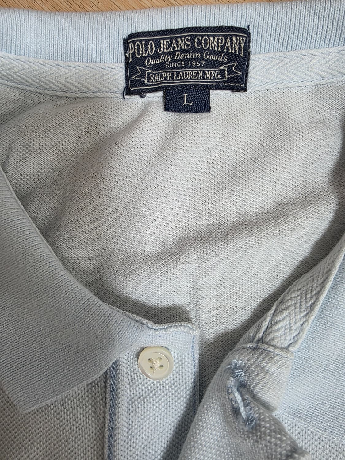 폴로랄프로렌 빈티지 반팔 카라티 피케티 L 상품이미지2