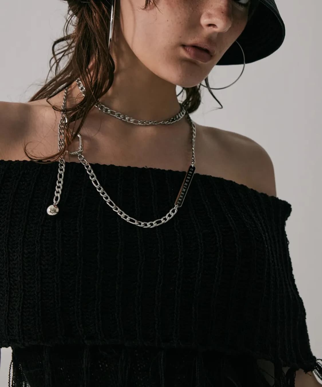 Metal Belly Chain Belt (Silver) 상품이미지6