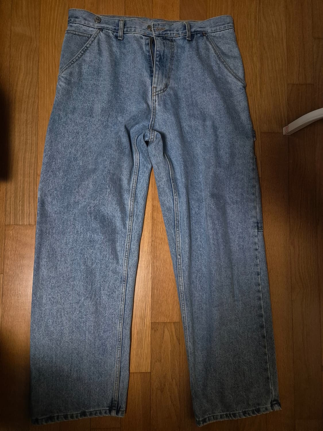 위캔더스 DENIM WORK PANTS (DENIM) 카펜터 데님 청바지 상품이미지4