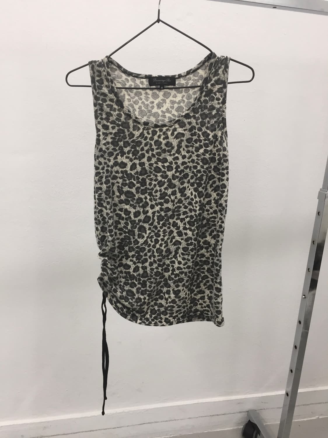 Bernings Sho black label shirring leopar 상품이미지1