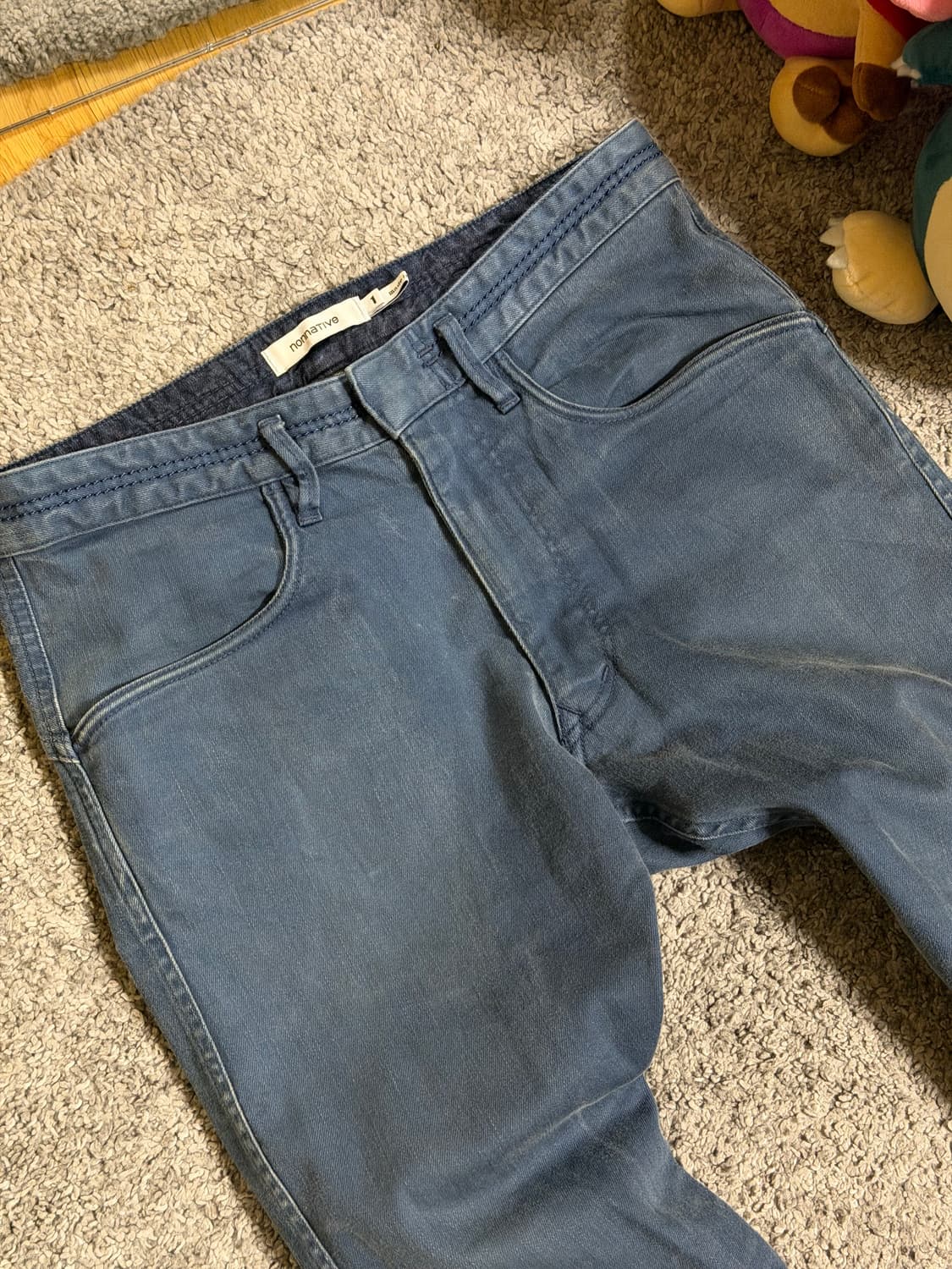 논네이티브 스냅버튼 데님 상품이미지2