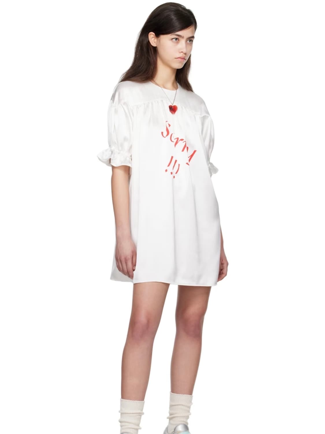 I’m sorry 화이트 원피스 상품이미지1