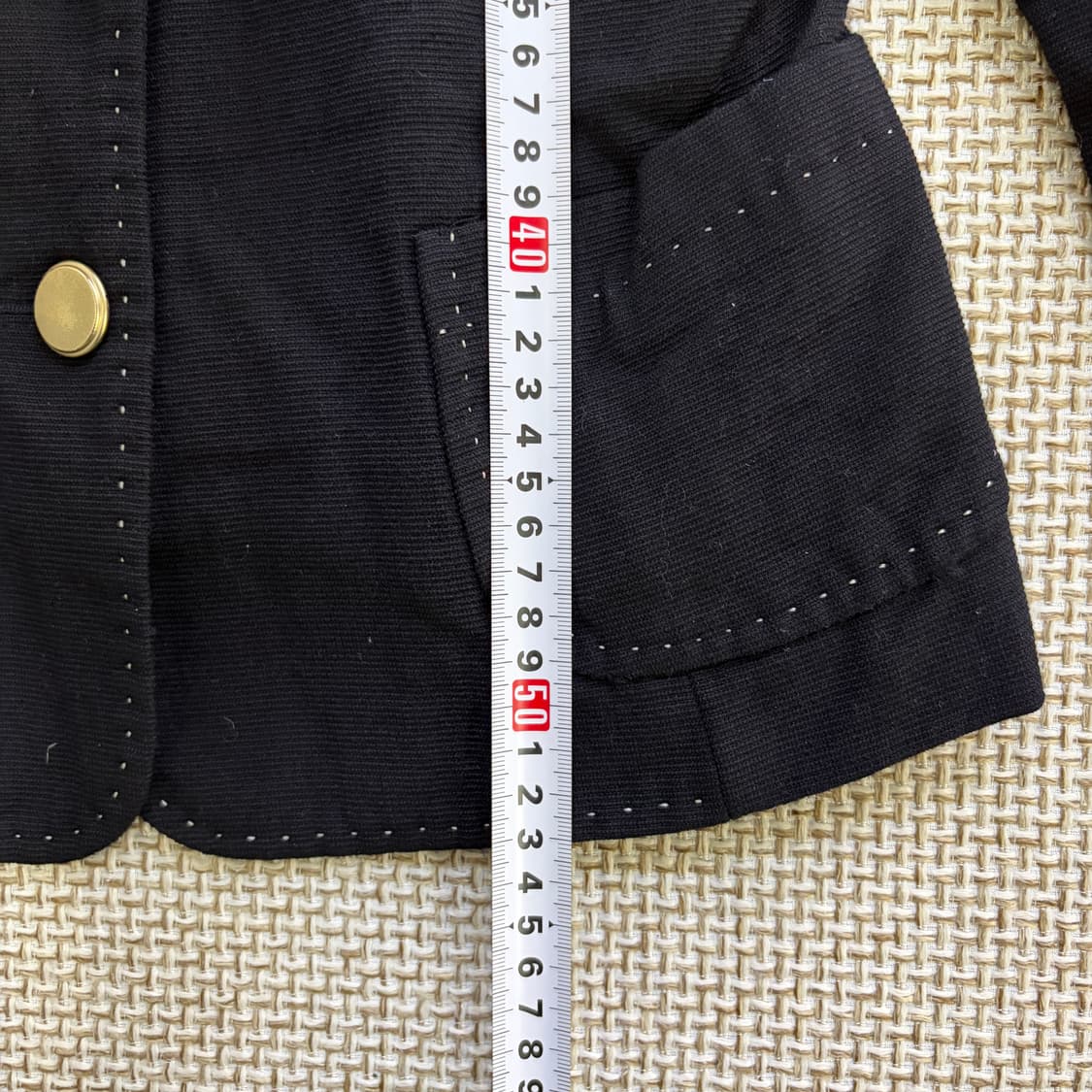 88-96-160 BCBG 스티치 블레이저 0602D1 상품이미지5