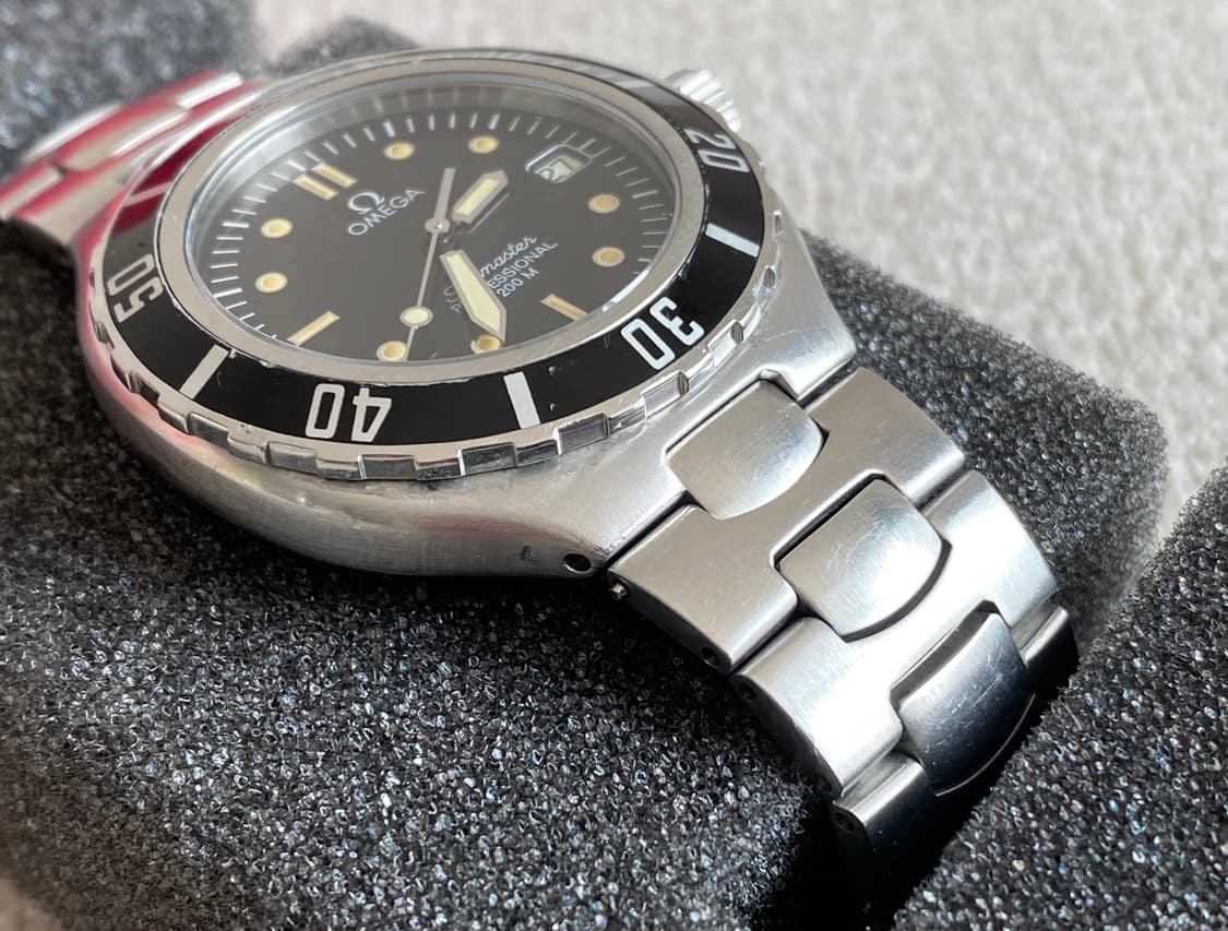 오메가 씨마스터 프로페셔널 200M 쿼츠 스틸 36MM 미듐 프리본드 상품이미지5