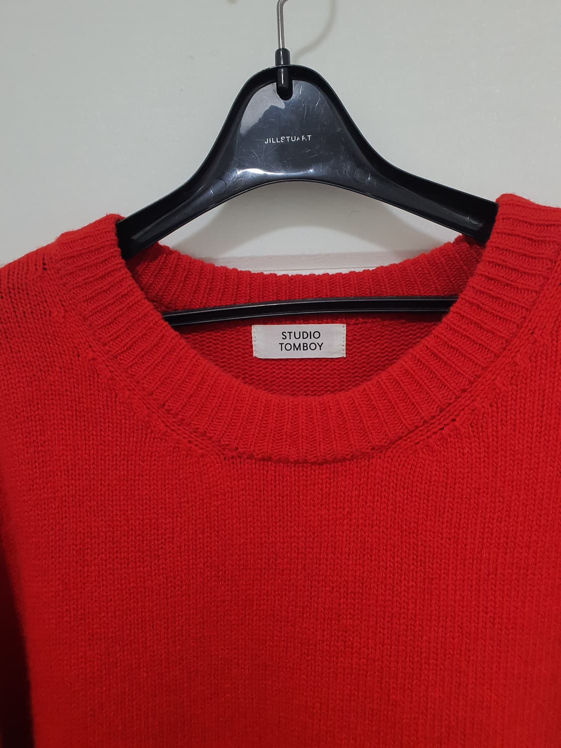 스튜디오톰보이 언발란스 컷팅 라운드 니트 사이즈 F 상품이미지5