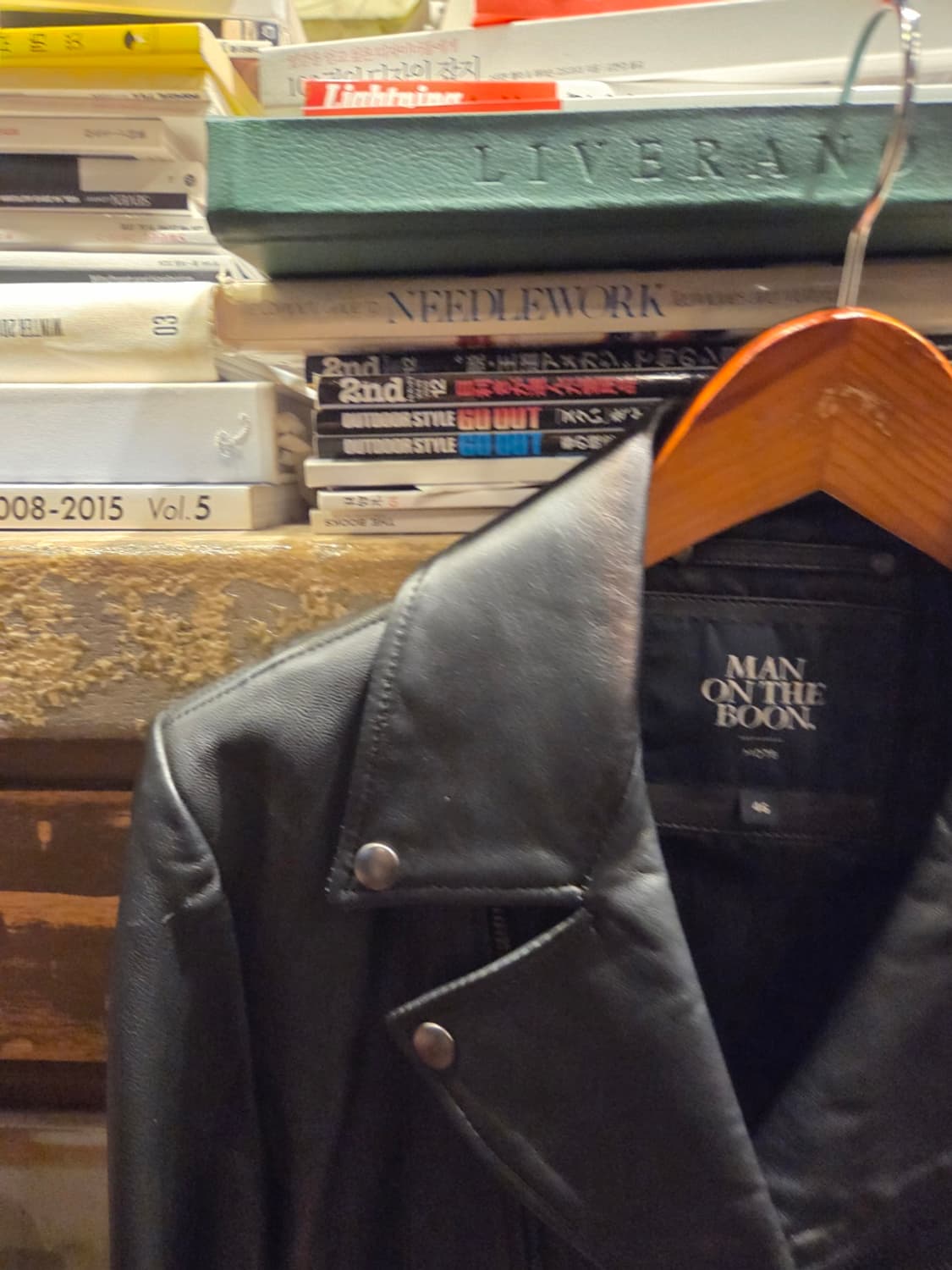 맨온더분 라이더자켓 상품이미지3