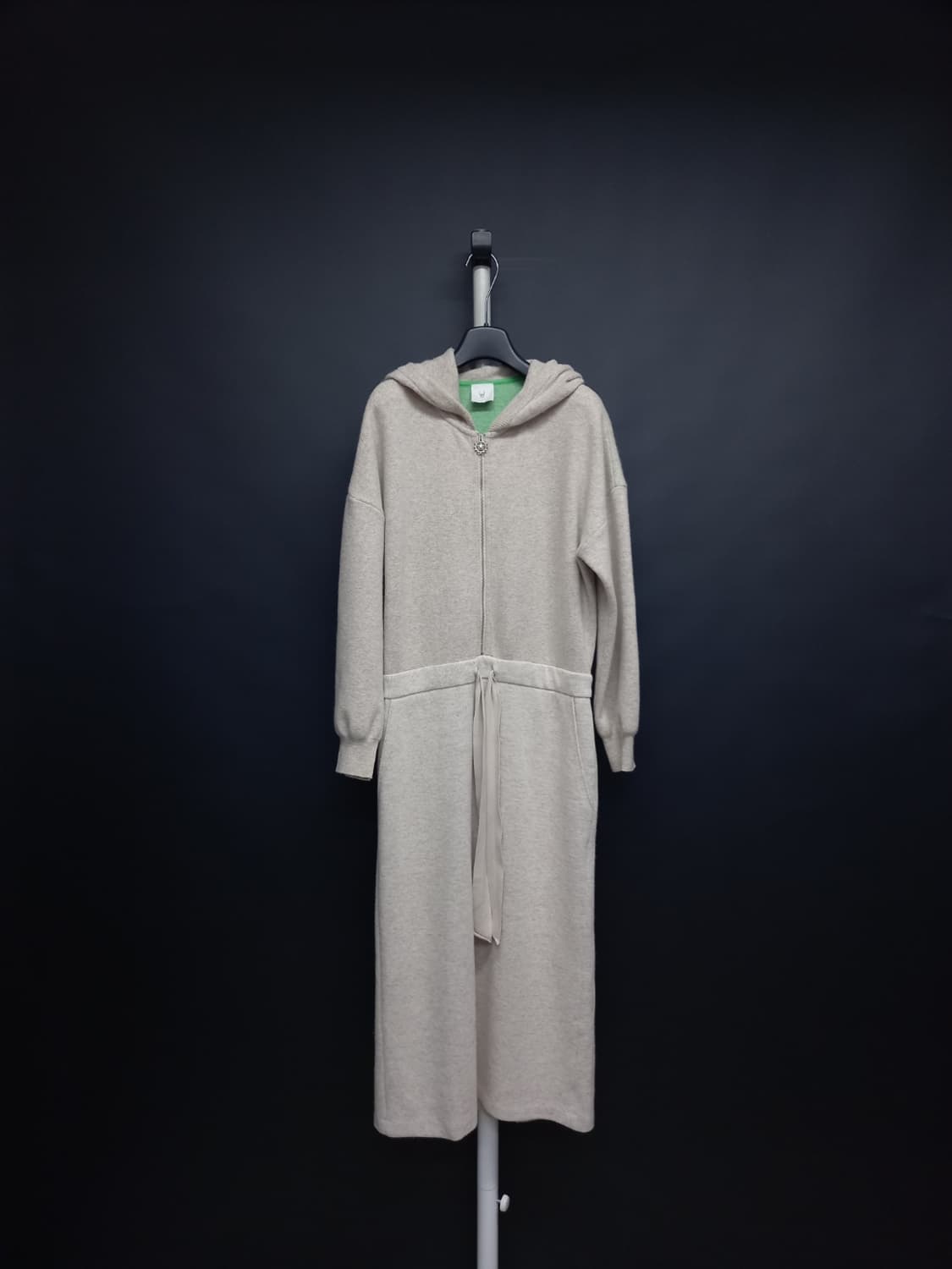 오즈세컨 추동 백 자카드 니트 맥시원피스 44.55 상품이미지1