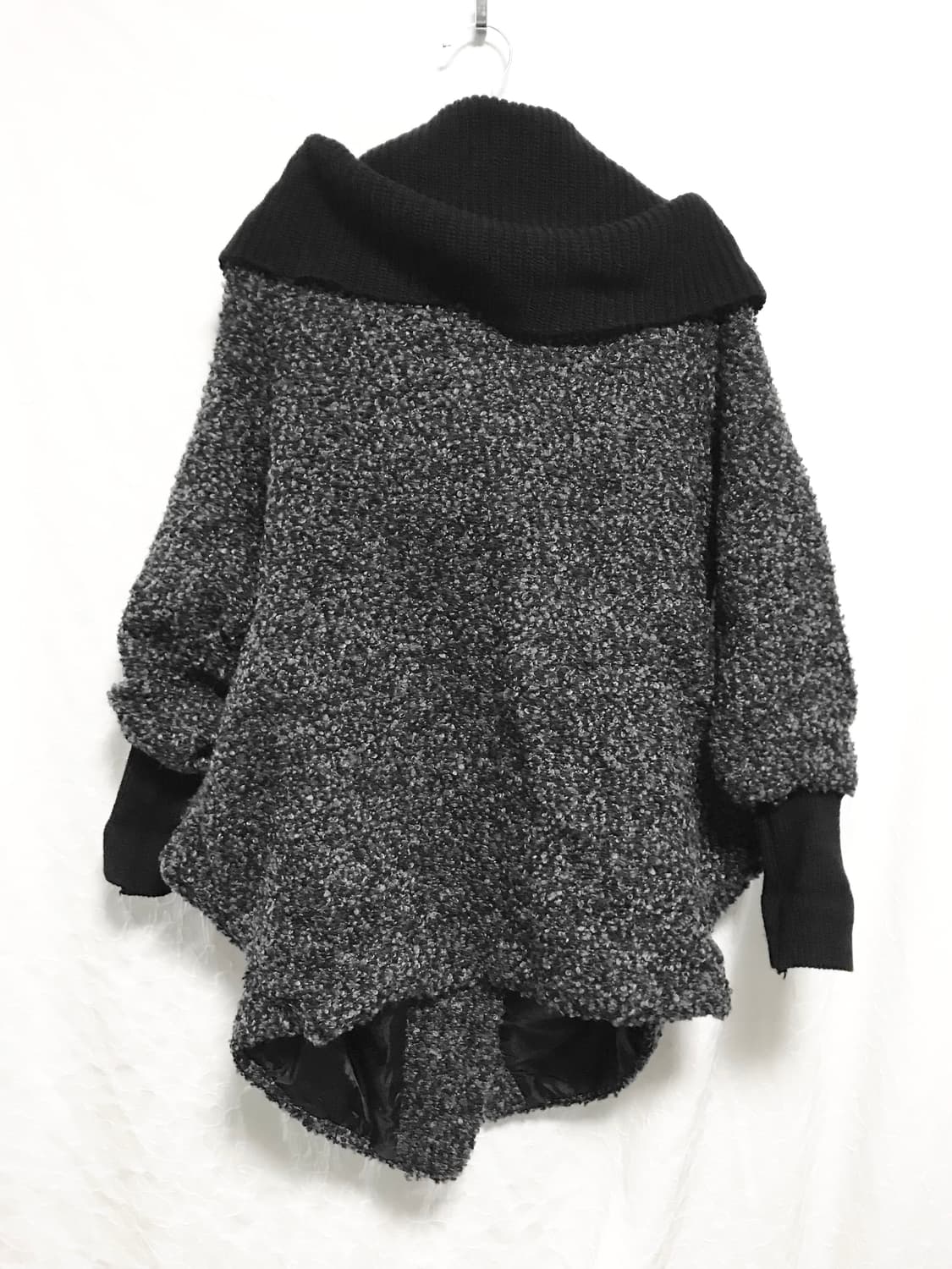 빈티지 아카이브 너드 드레이프 하이넥 덤블 자켓 코트 상품이미지2