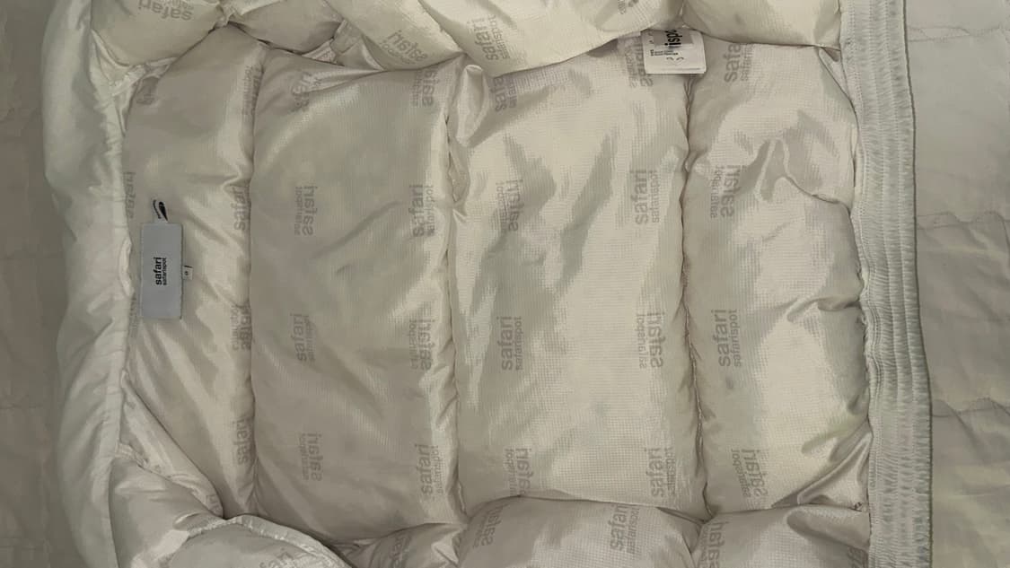 사파리스팟 베이직 사파리 다운 재킷 화이트 상품이미지5