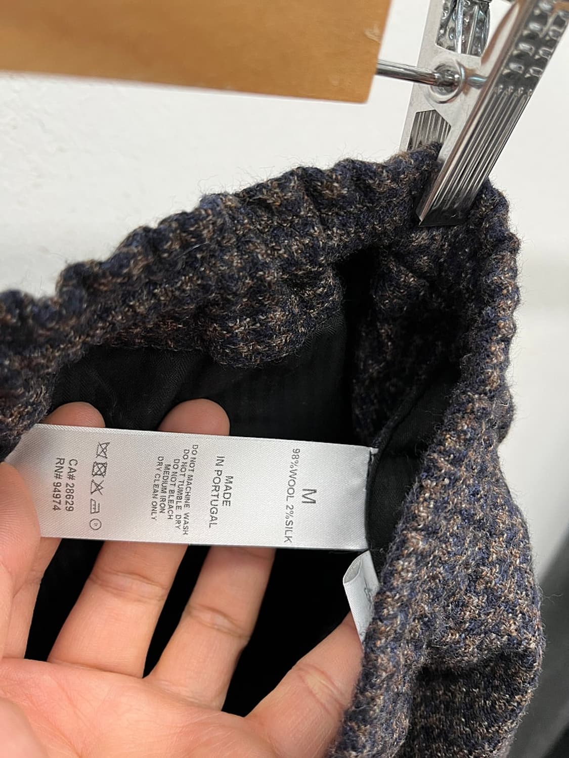 30-32)  스투시 x 로로피아나 밴딩 울슬랙스  상품이미지7