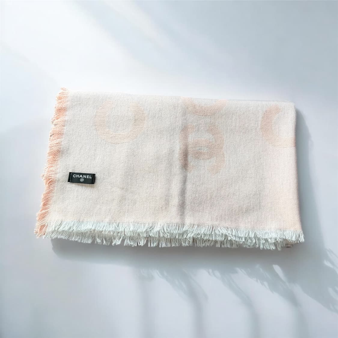코코 샤넬 23-24FW 캐시미어 실크 대형 머플러 상품이미지2