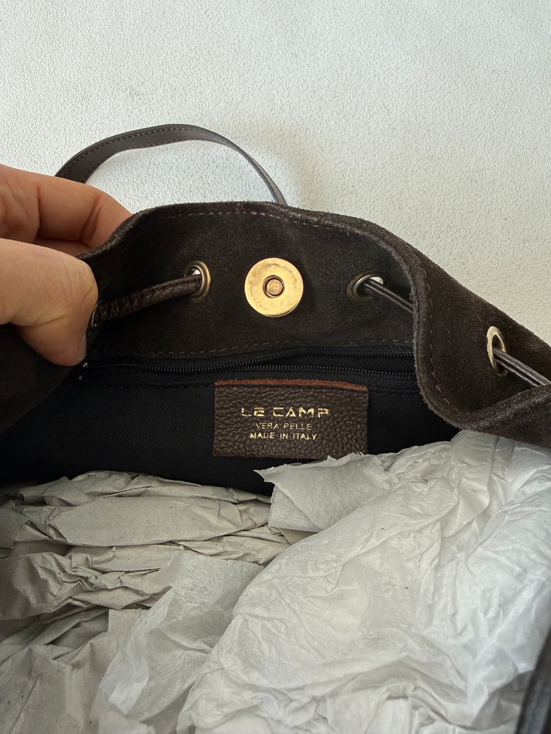LE CAMP 레더&스웨이드 크로스백(ITALY) 상품이미지9