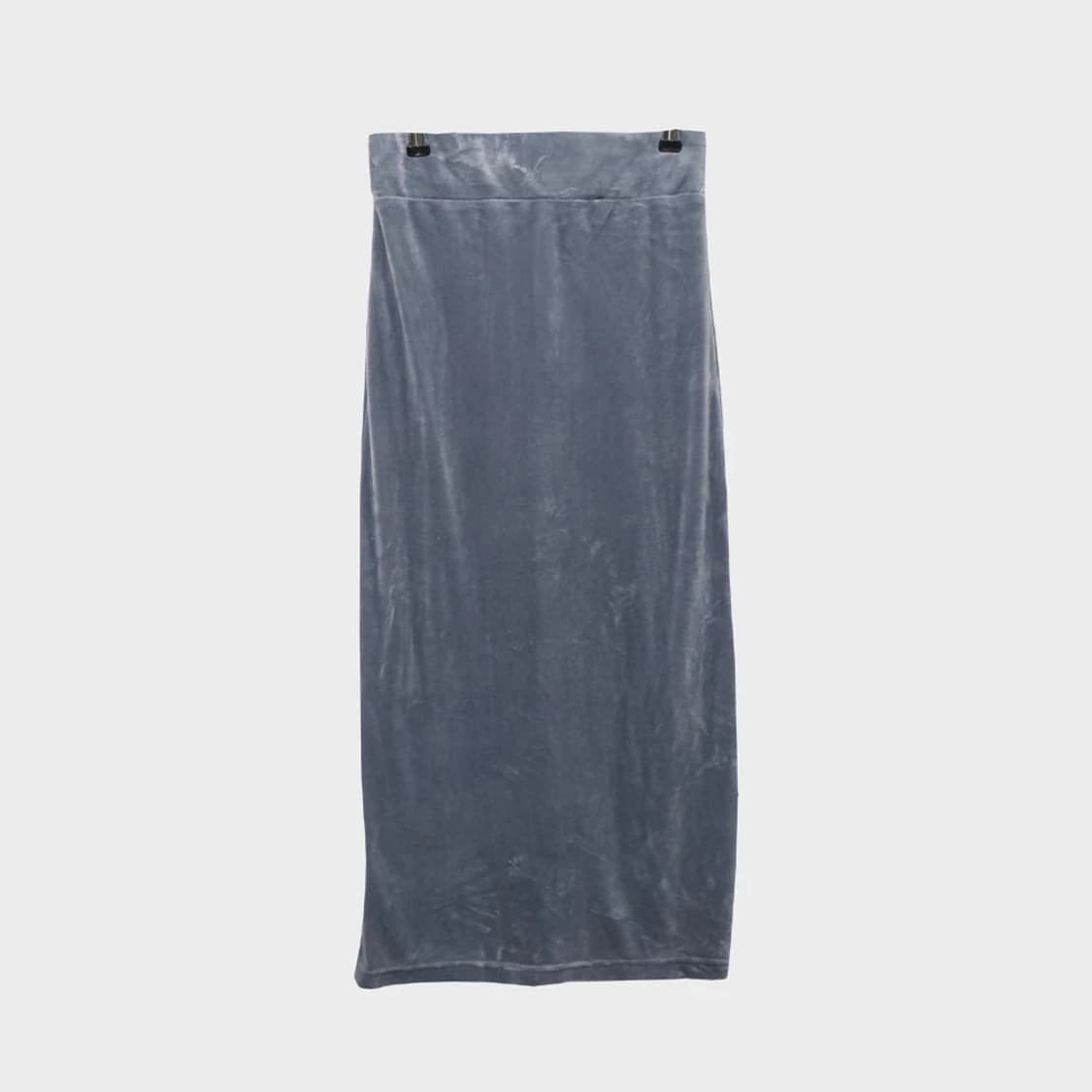 HELM 벨벳 뒷밴딩 롱 스커트 62017 상품이미지1