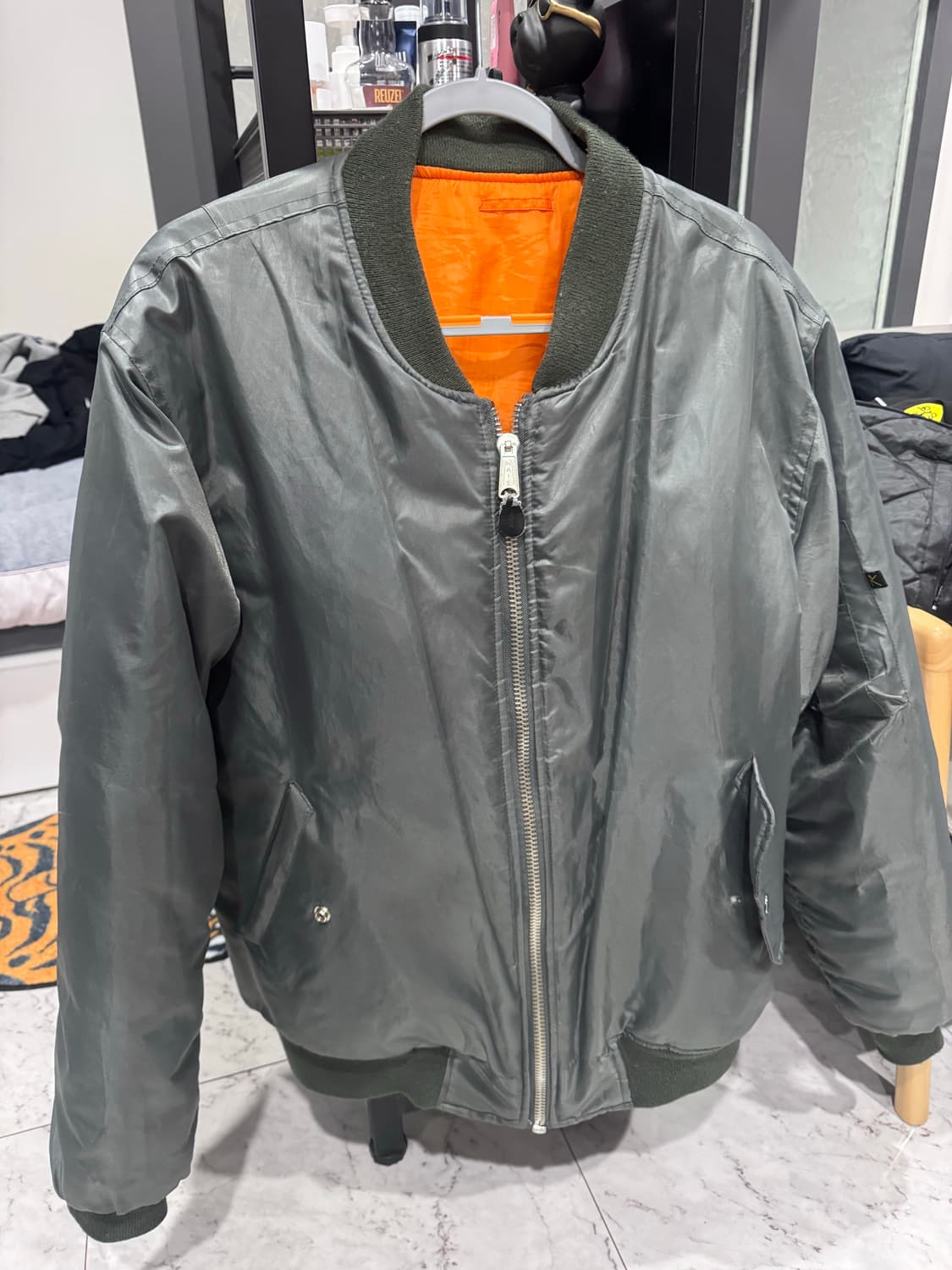 로스코 Ma-1 건메탈 XL 상품이미지1