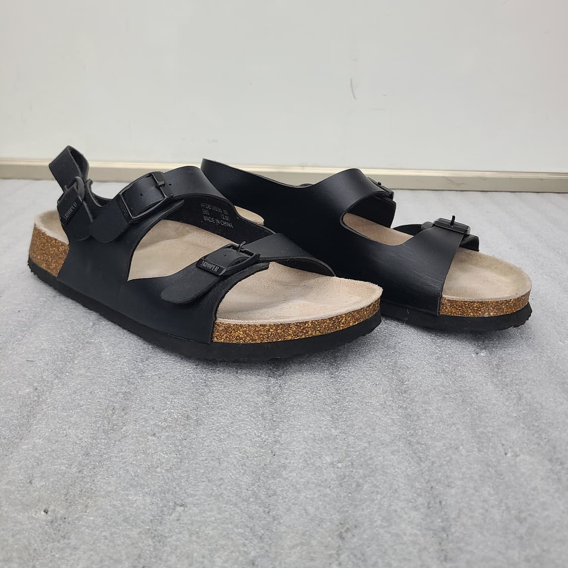 미착용 슈펜 남성 블랙 샌들 260mm 상품이미지6