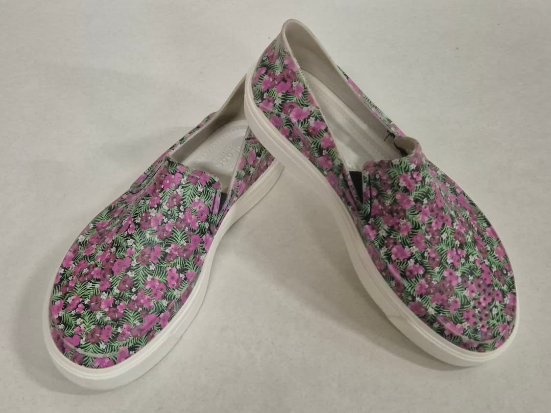 크록스 플라워 패턴 슬립온(235) 상품이미지3