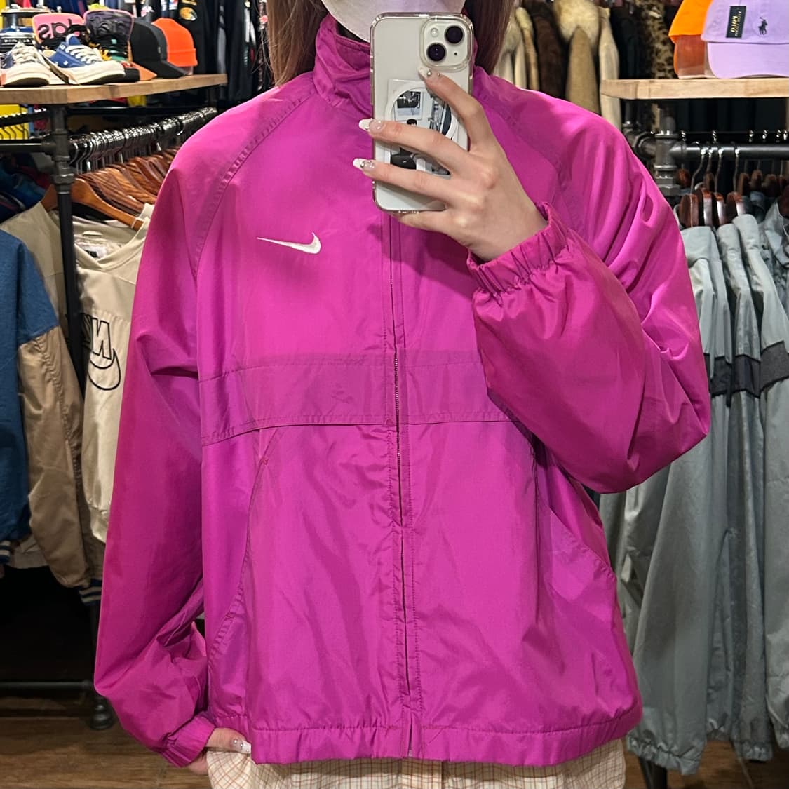 [HI] 나이키 바람막이 핑크  상품이미지2