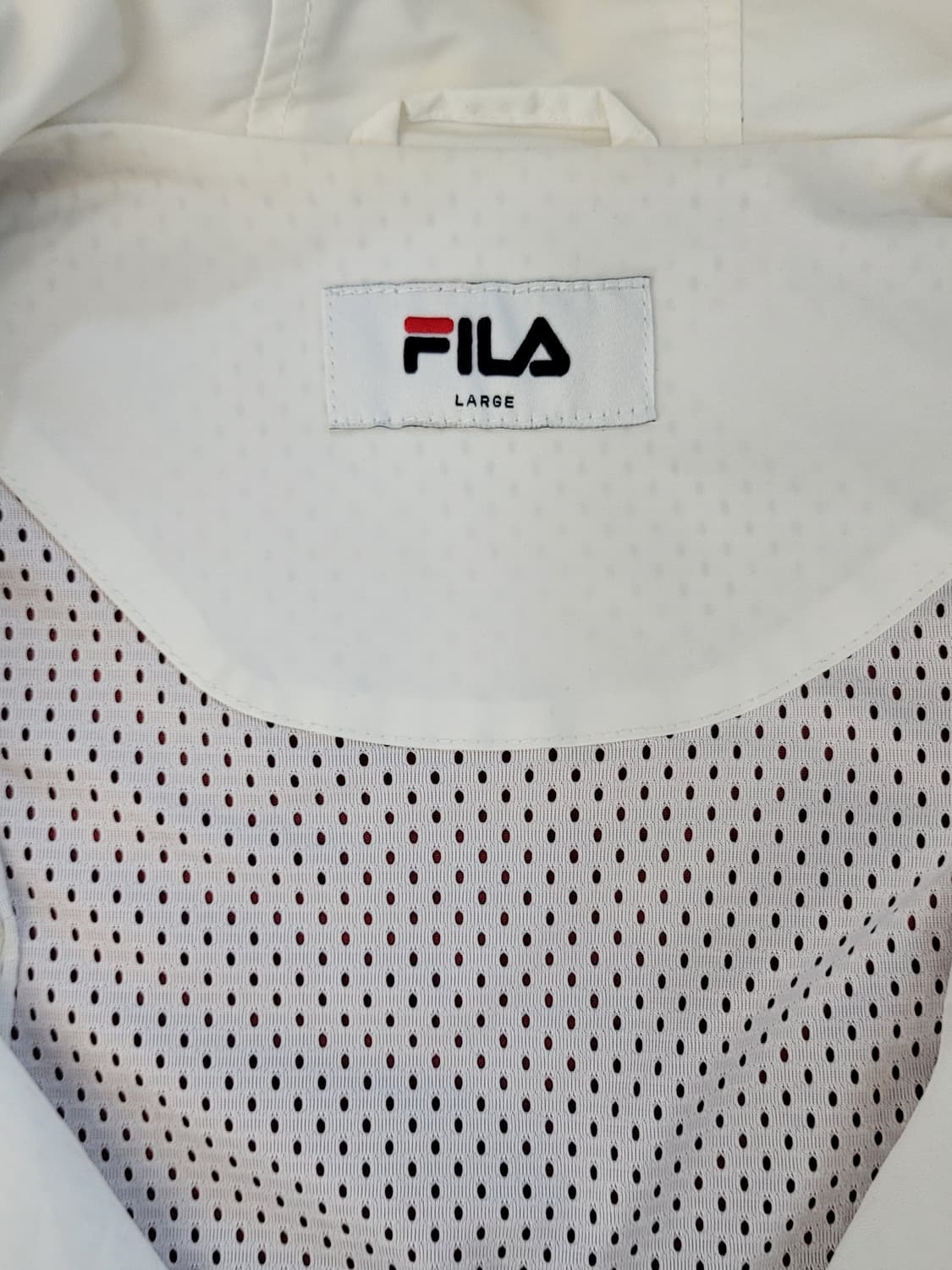 휠라(FILA.남여공용) 올드스쿨 후드 아노락자켓(바람막이) 판매 상품이미지7