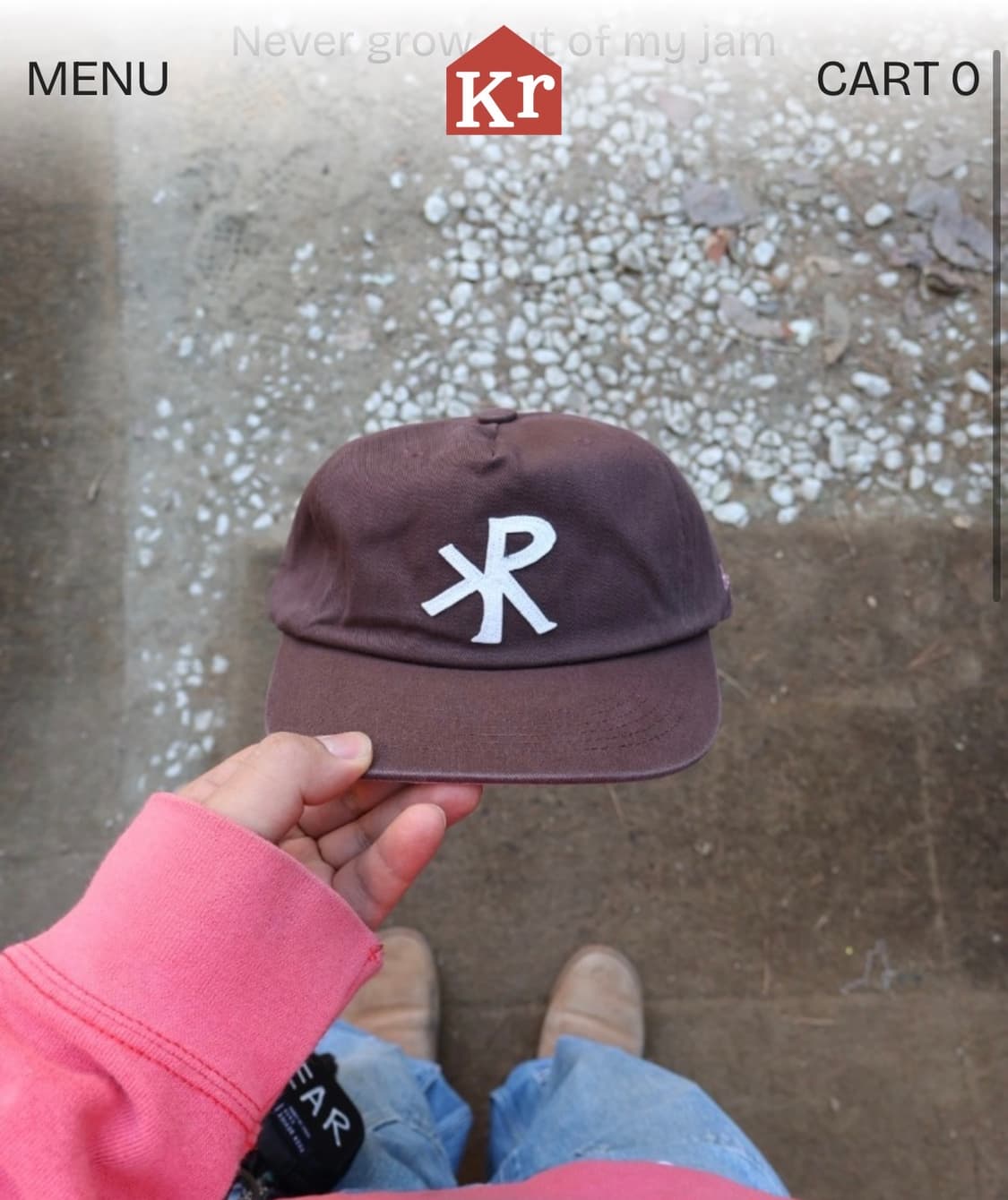 Kracker atelier cap (choco) 상품이미지1