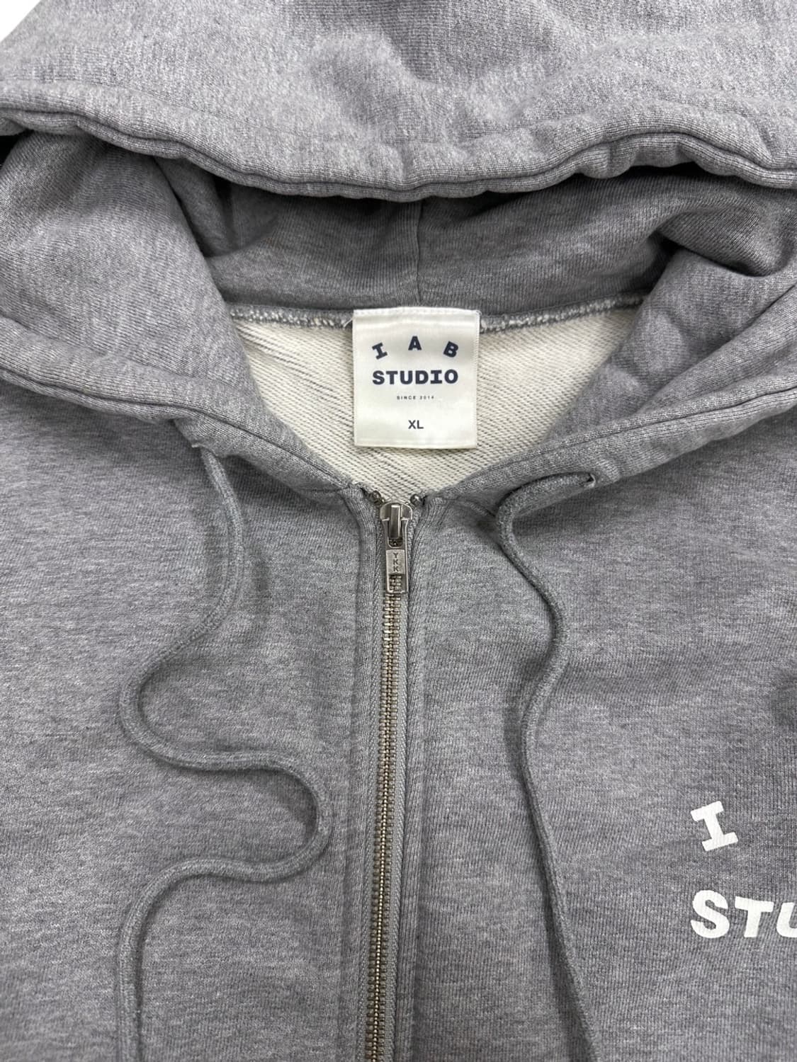 아이앱스튜디오 후드집업 그레이 (XL)  상품이미지3
