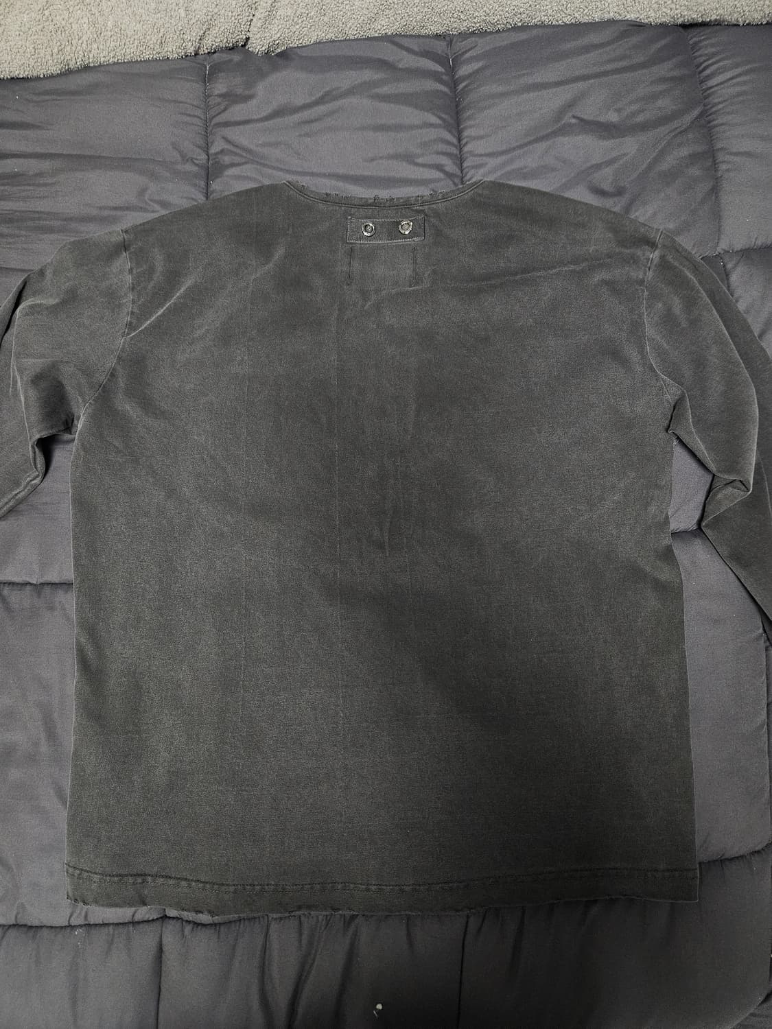 포그서비스 롱슬리브 차콜 1사이즈 상품이미지2