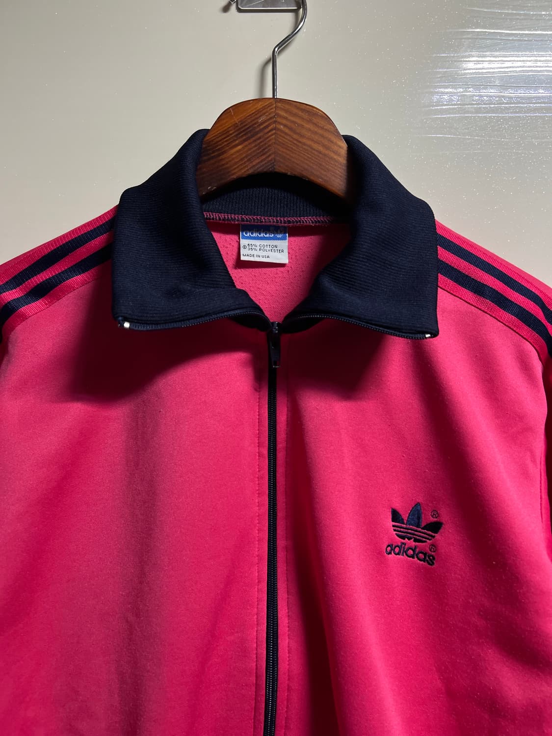 빈티지 아디다스 핑크 트랙져지 상품이미지2