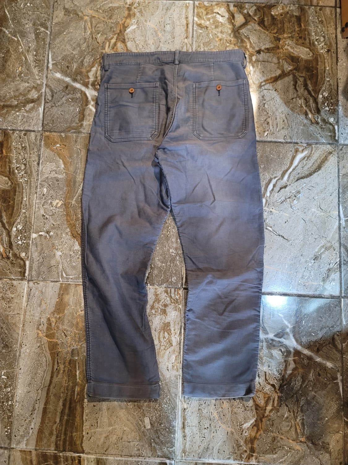 비즈빔 다크그레이 몰스킨 프렌치 워크팬츠  상품이미지2