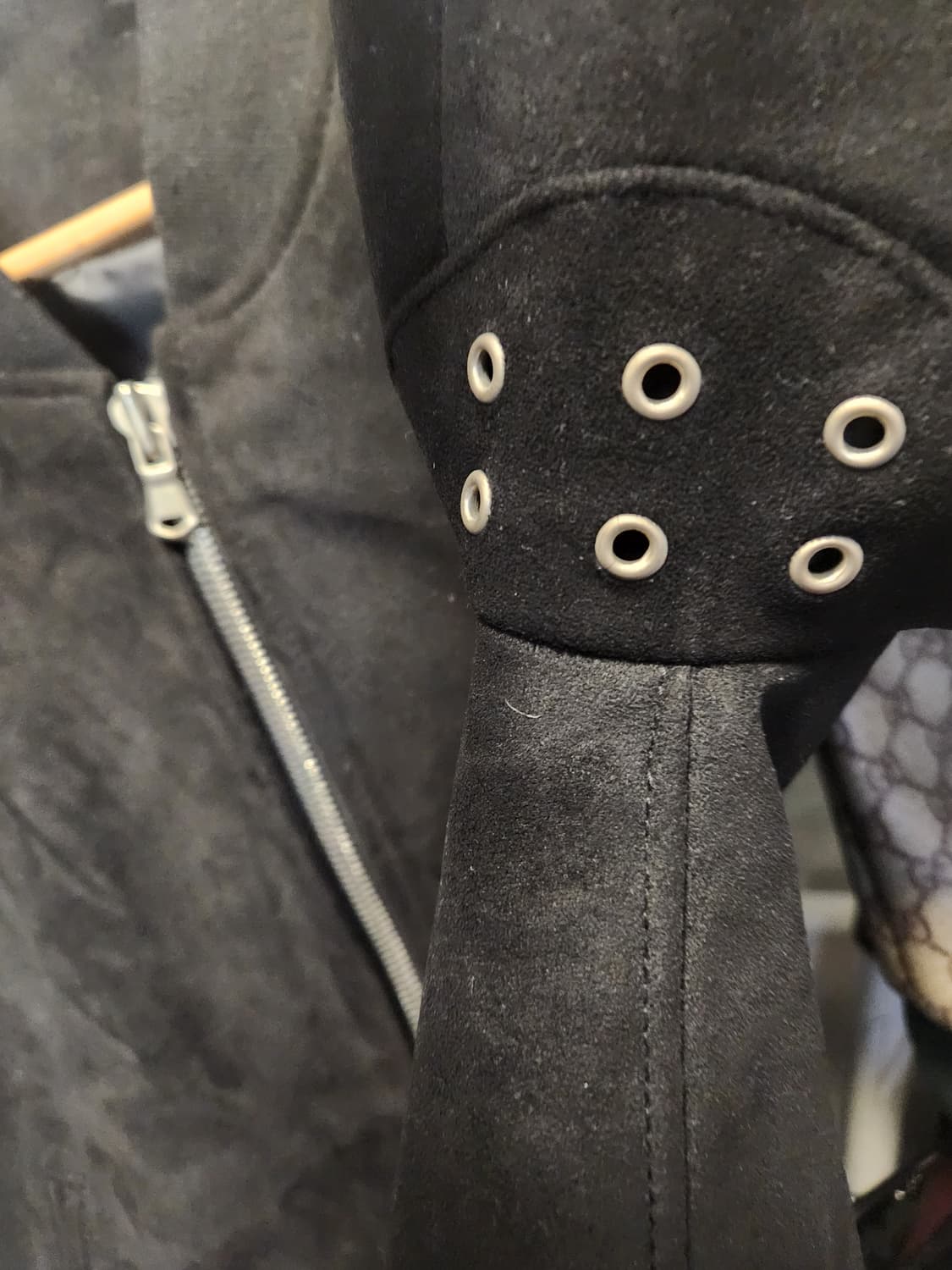 디엔써(dnsr) 스웨이드 봄버자켓 46(s)정도 상품이미지3