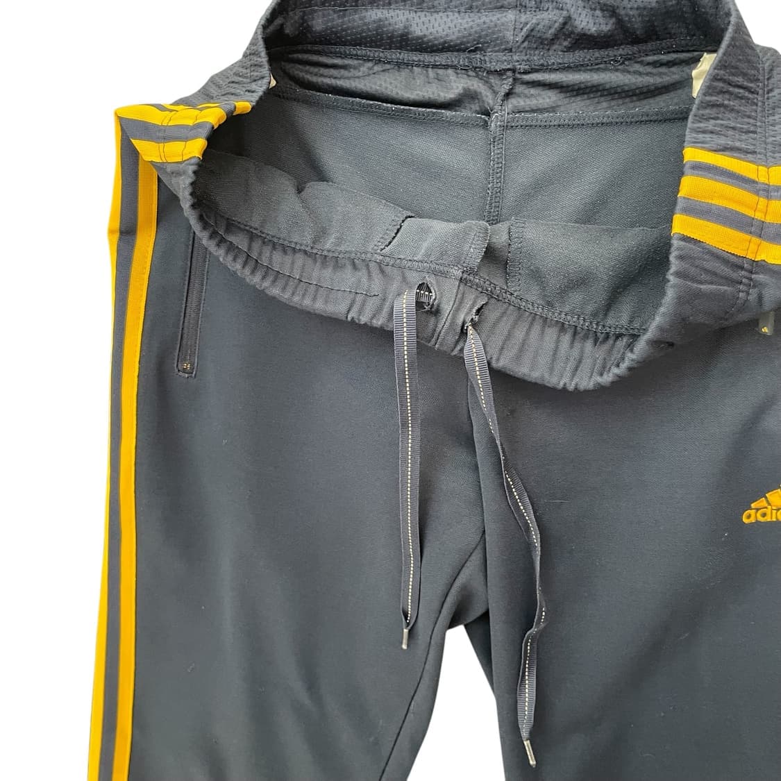 (밴딩) 아디다스 네이비옐로우 트레이닝 트랙 팬츠 95 상품이미지3