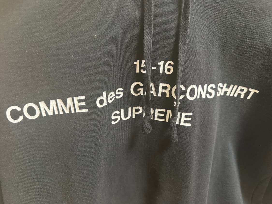 슈프림 꼼데가르송 15-16 투톤후드 상품이미지2