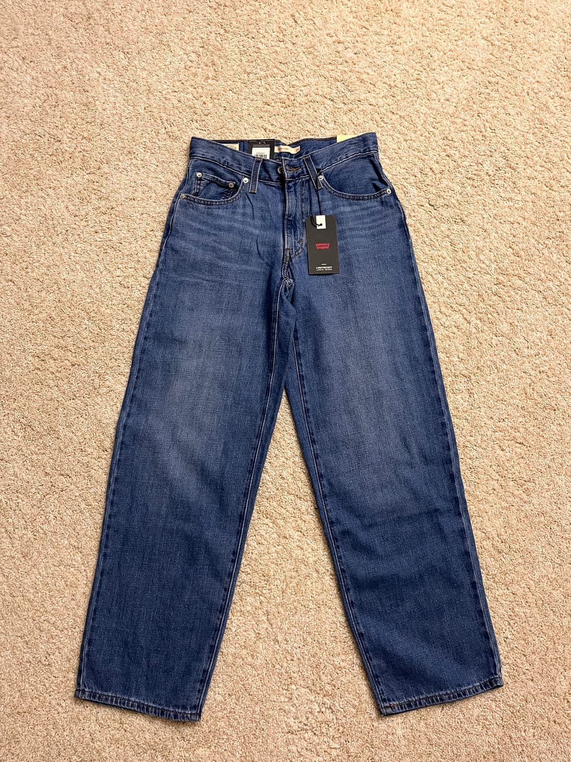 리바이스 정품 배기 대드 진 | 요즘 대세 와이드핏 데님 팬츠 상품이미지9