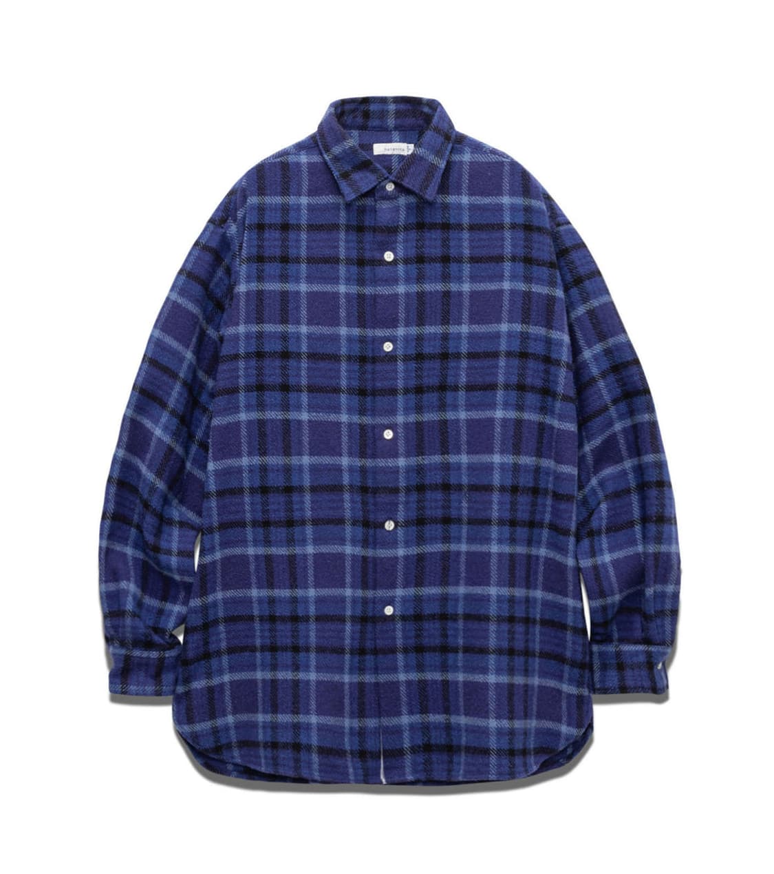 나나미카 헤비플란넬셔츠 네이비 L 상품이미지1