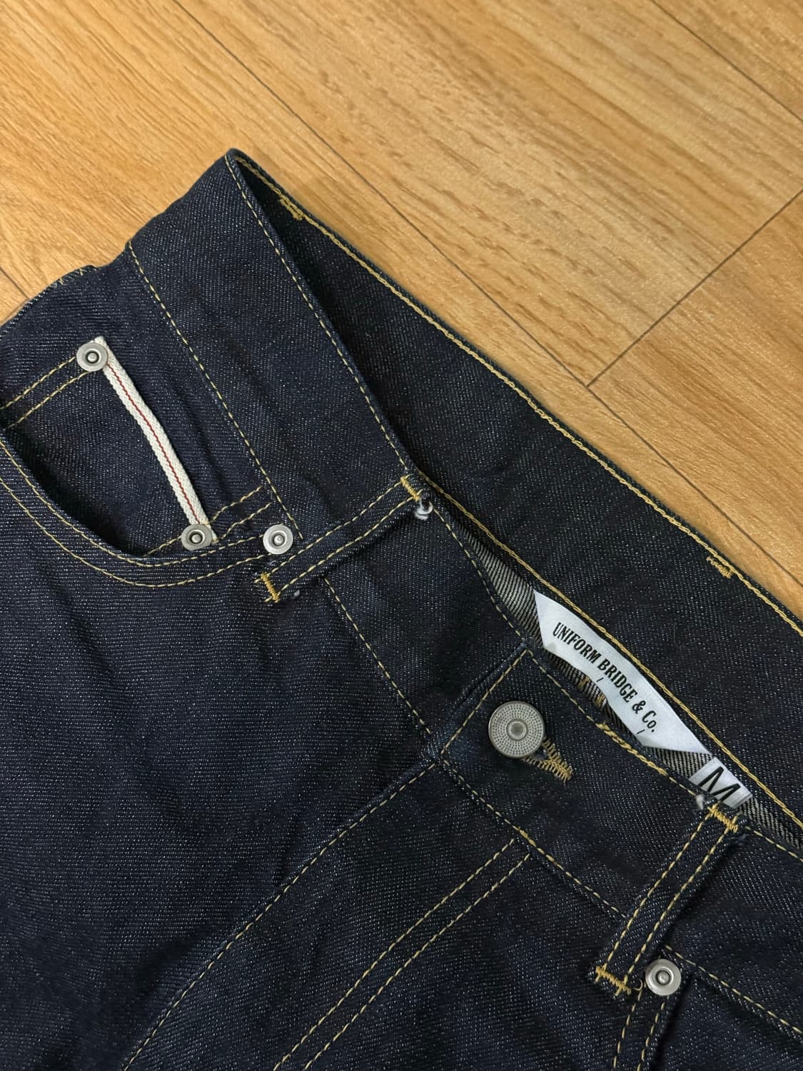 유니폼브릿지 셀비지 데님 상품이미지3