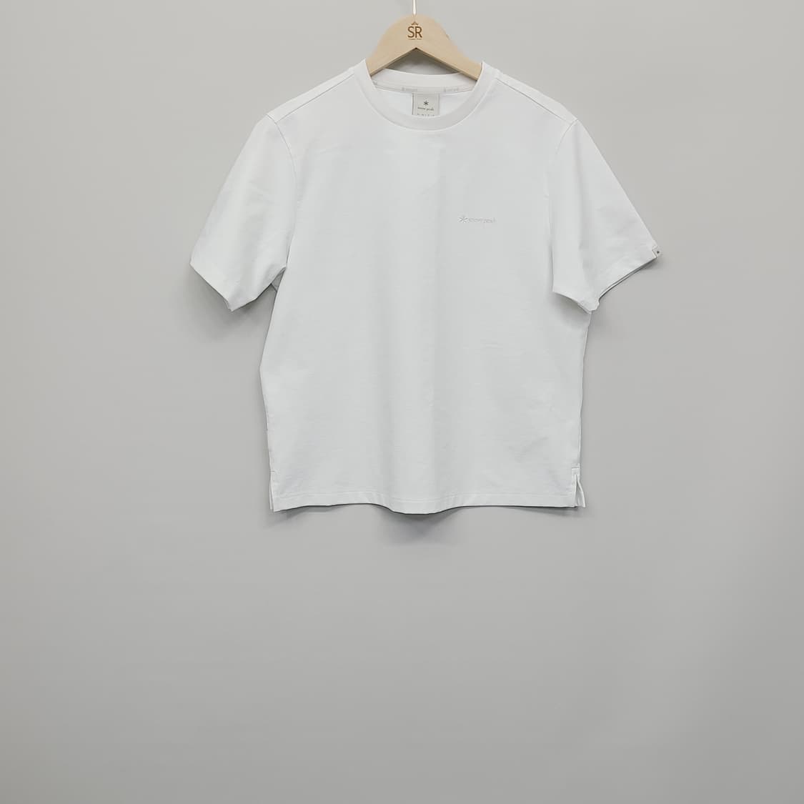 ​스노우피크 여성 클래식 우븐 티셔츠 화이트 90(M) 상품이미지2