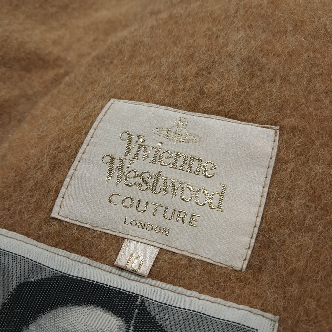 CN780 M 비비안웨스트우드 쿠튀르 울 알파카 포트레이트 롱코트 상품이미지6